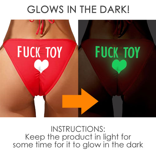 Glow In The Dark Fuck Toy Underwear