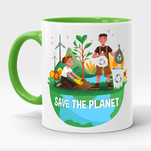 Save The Planet Environment Mug
