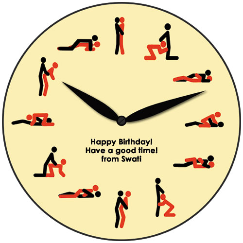 Kama Sutra Clock