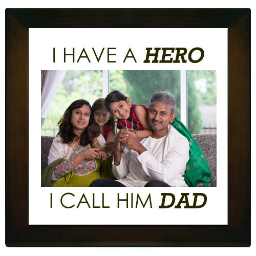 Dad Hero Personalised Memento