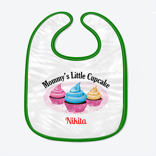 Mommys Cupcake Personalised Bib