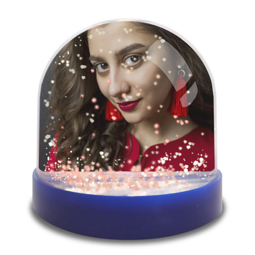 Mini Snow Globe Photo Frame