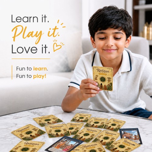 Ramayana Educational & Game Cards Set Ramayana Educational & Game Cards Set