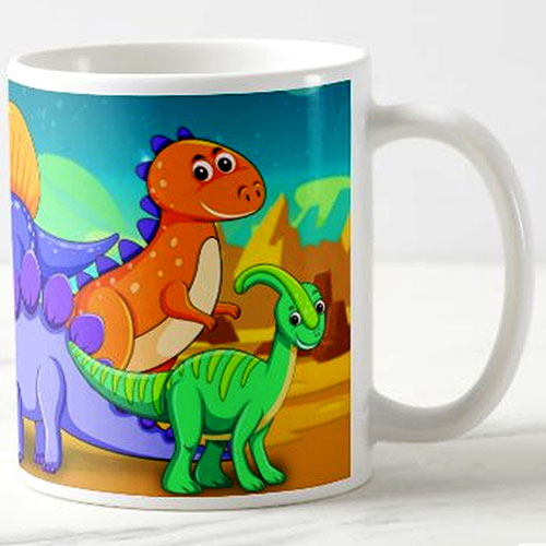 Dinosaur World Kids Milk Mug