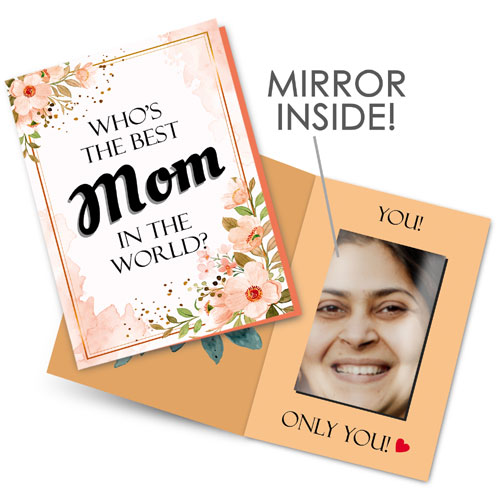 Who Is The Best Mom Mirror Card