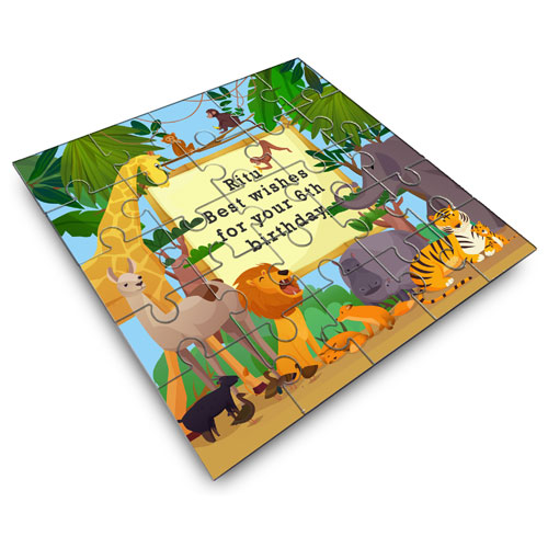 Kids Personalised Wooden Jigsaw Puzzle