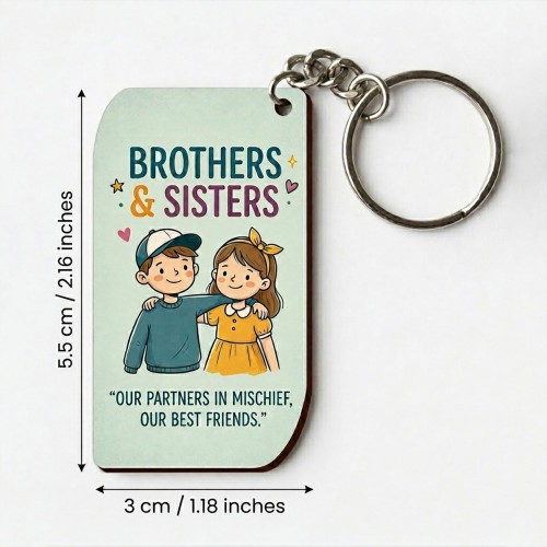 Rakhi With Keychain Hamper Rakhi With Keychain Hamper