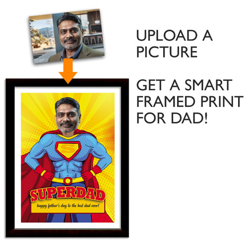 Super Dad Personalised Memento