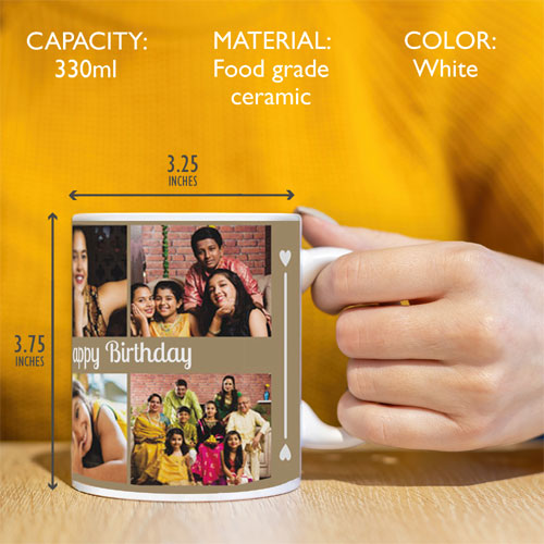 Collage Personalised Mug
