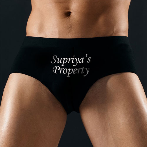 Personalised Underwear For Him