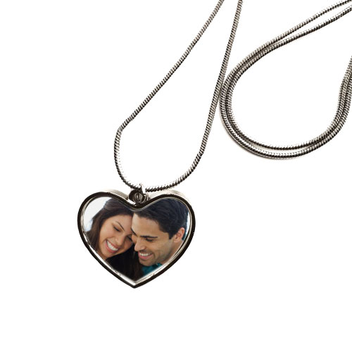 Photo Heart Pendant