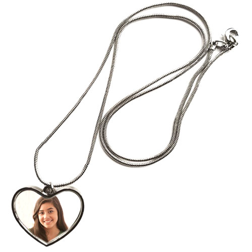 Photo Heart Pendant