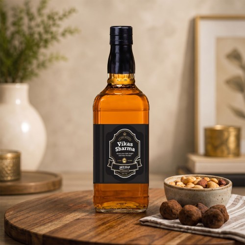 Personalised Whiskey Bottle Labels Set Personalised Whiskey Bottle Labels Set