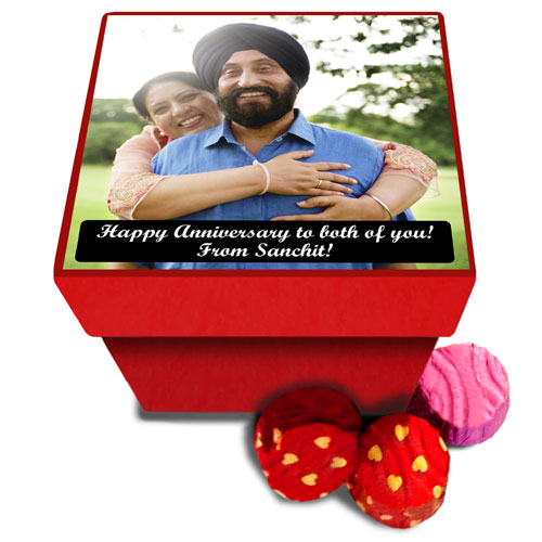 Personalised Photo Chocolate Box