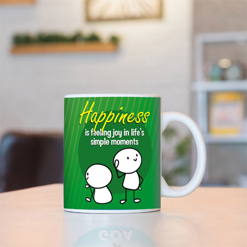 Happiness Mugs Set Of Four