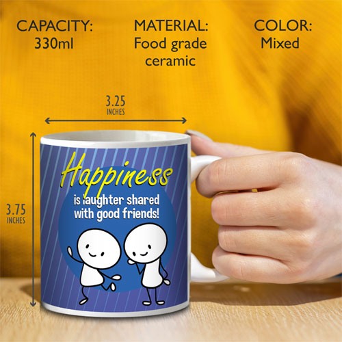 Happiness Mugs Set Of Four