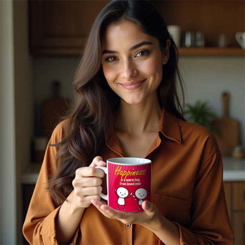 Happiness Mugs Set Of Four