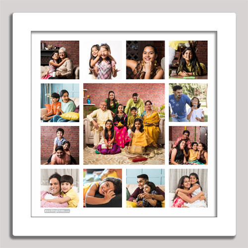 Pictures Collage Personalised Framed Print