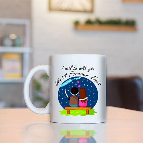 I Will Be With You Forever Mug