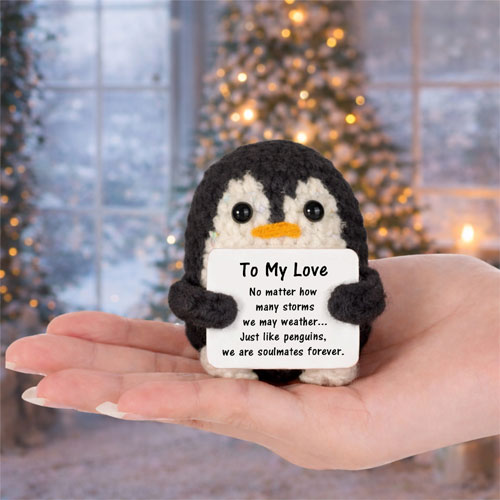 Handmade Romantic Penguin Handmade Romantic Penguin