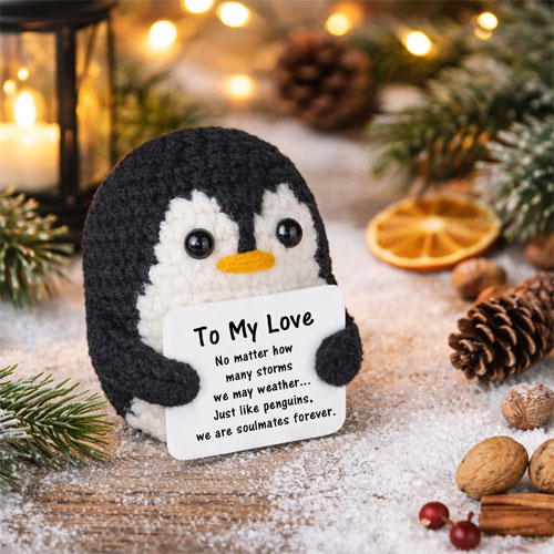 Handmade Romantic Penguin Handmade Romantic Penguin