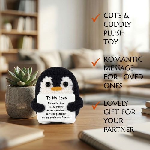 Handmade Romantic Penguin Handmade Romantic Penguin