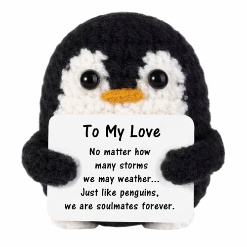 Handmade Romantic Penguin Handmade Romantic Penguin