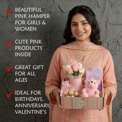 Pink Womens Hamper Pink Womens Hamper