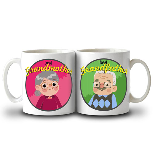 Grandparents Mugs Set Of Two