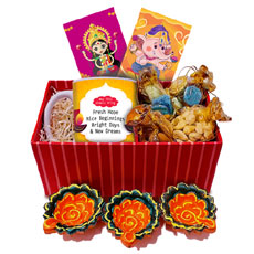 Diwali Chocolates And Dry Fruits Gift Hamper