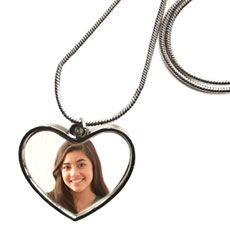 Photo Heart Pendant