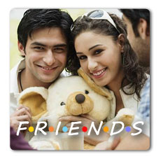 Friends Personalised Magnet
