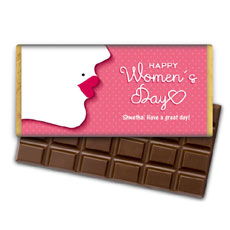 Womens Day Personalised Chocolate