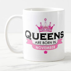 November Queen Mug