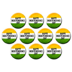 Independence Day Badges Set Of Ten