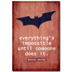 Batman Quote Poster