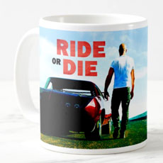 Ride Or Die Fast And Furious Art Mug