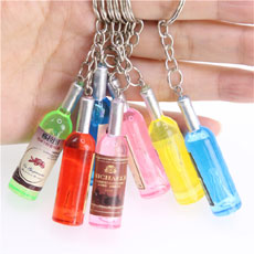 Cute Bottle Keychain