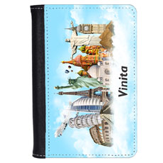 World Traveler Personalised Passport Cover