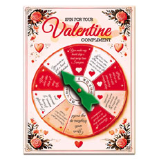 Spin The Wheel Valentines Card