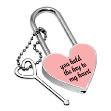 Key To My Heart Lock Set