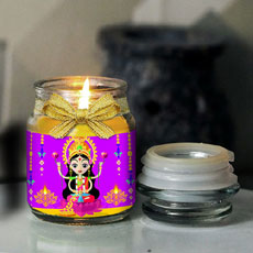 Laxmi Goddess Candle
