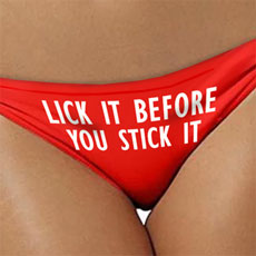 Lick It Underwear