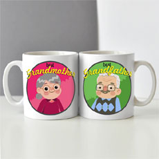 Grandparents Mugs Set Of Two